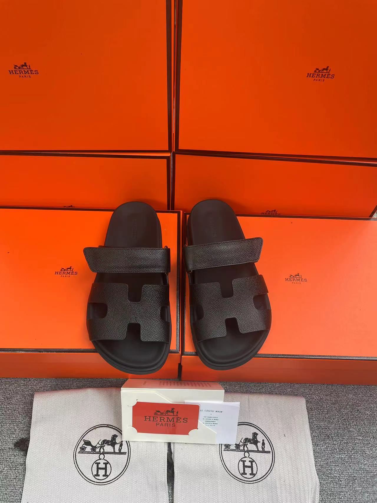 Hermes Slippers